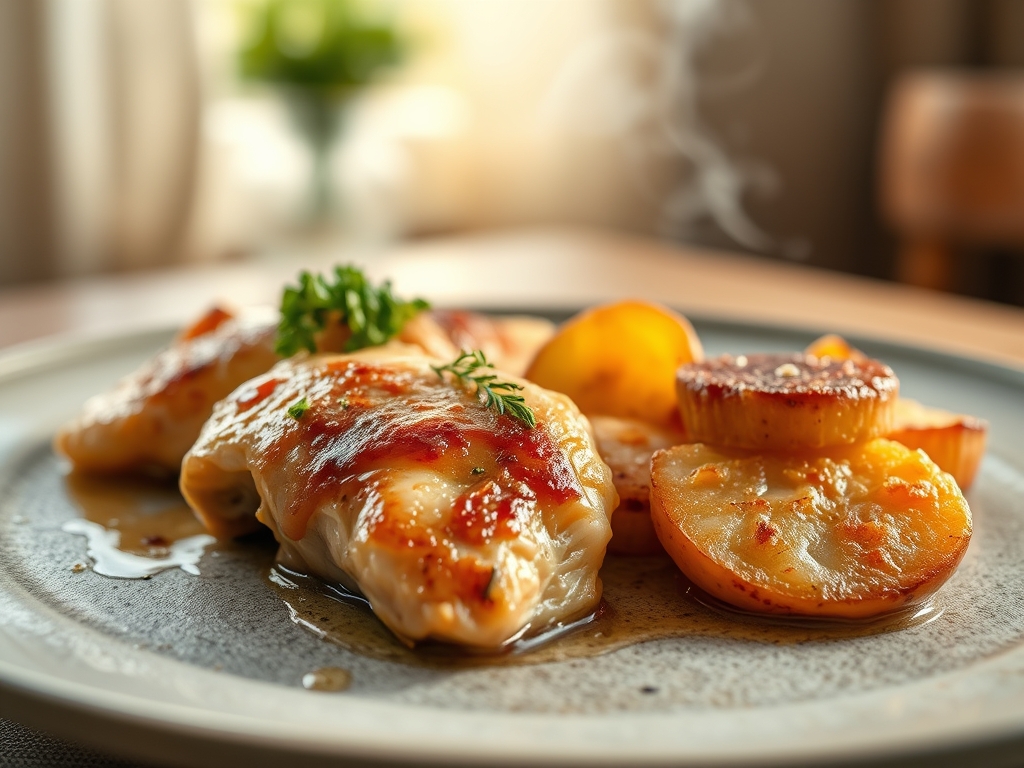 boneless skinless chicken thigh and potato recipes