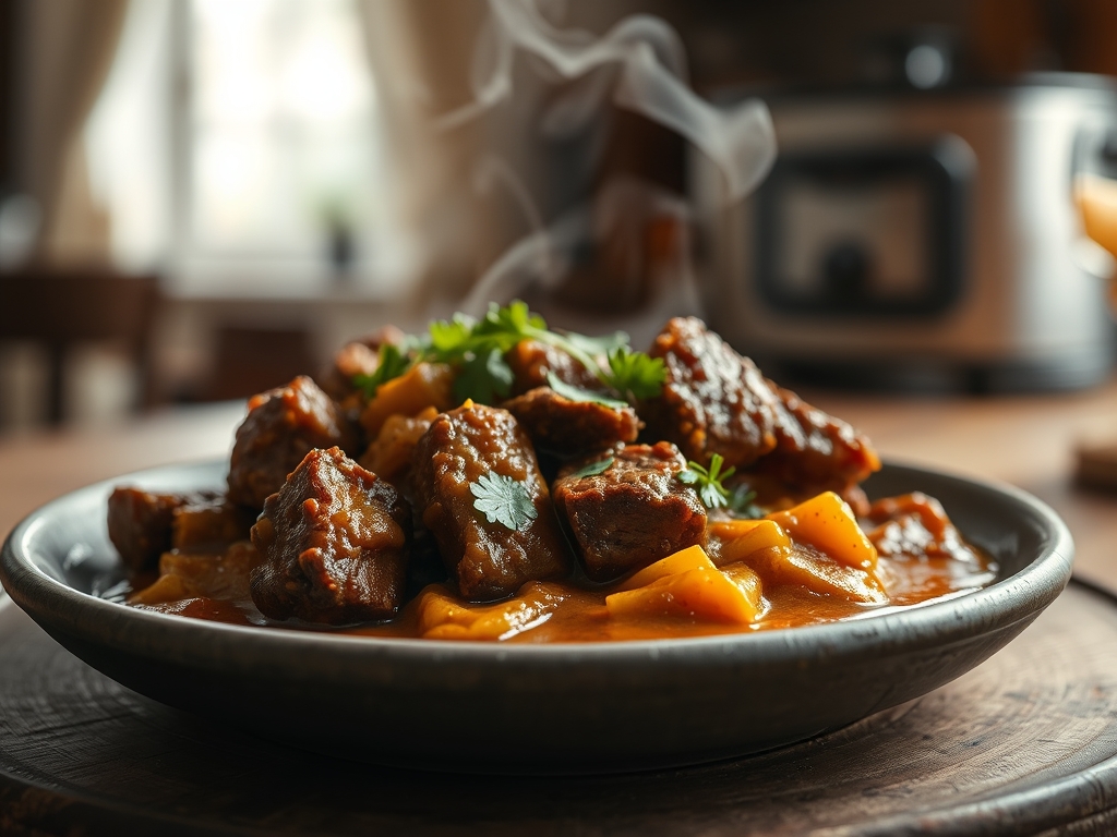 curry beef recipes slow cooker