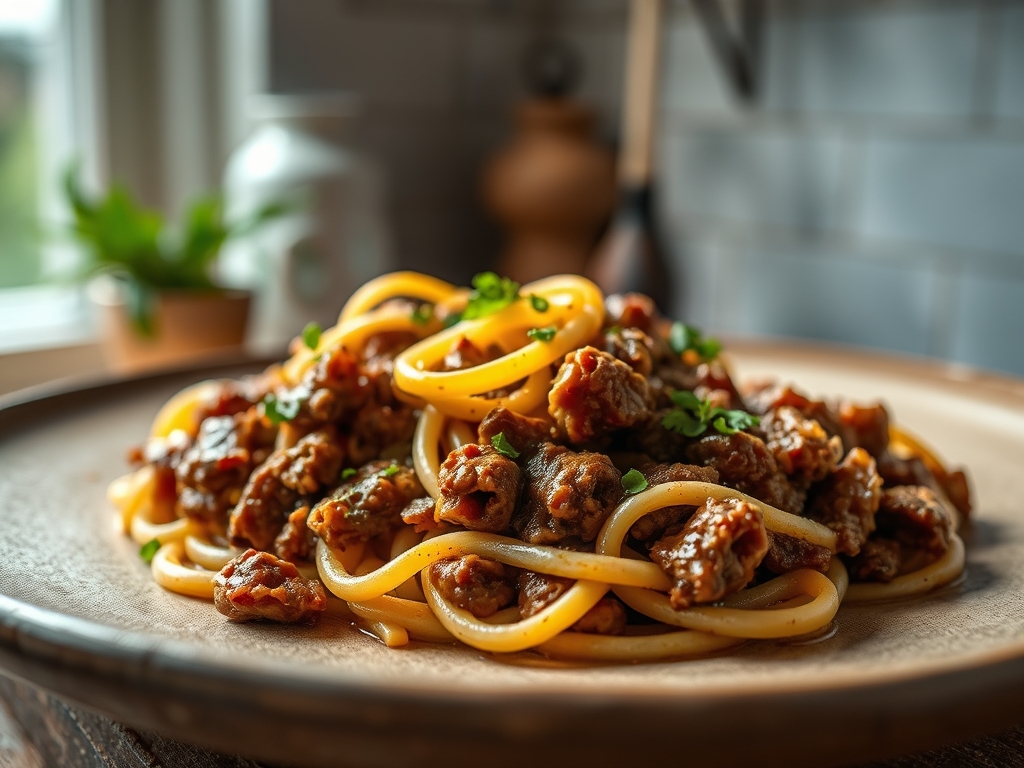 minced beef recipes with pasta
