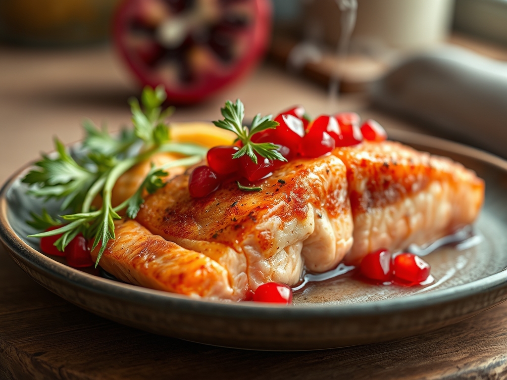 pomegranate salmon recipes