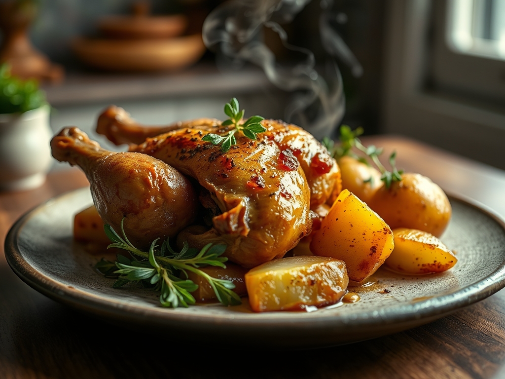 rotisserie chicken and potato recipes