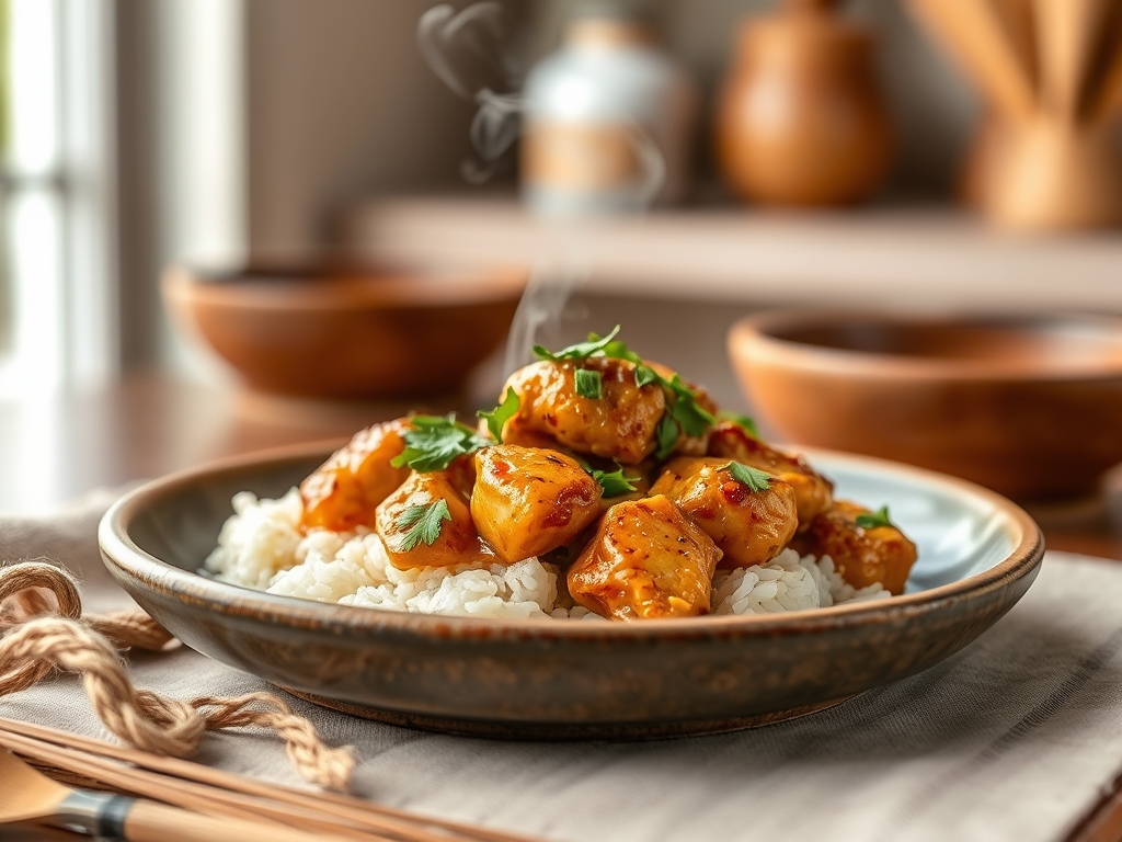 thai peanut chicken recipes