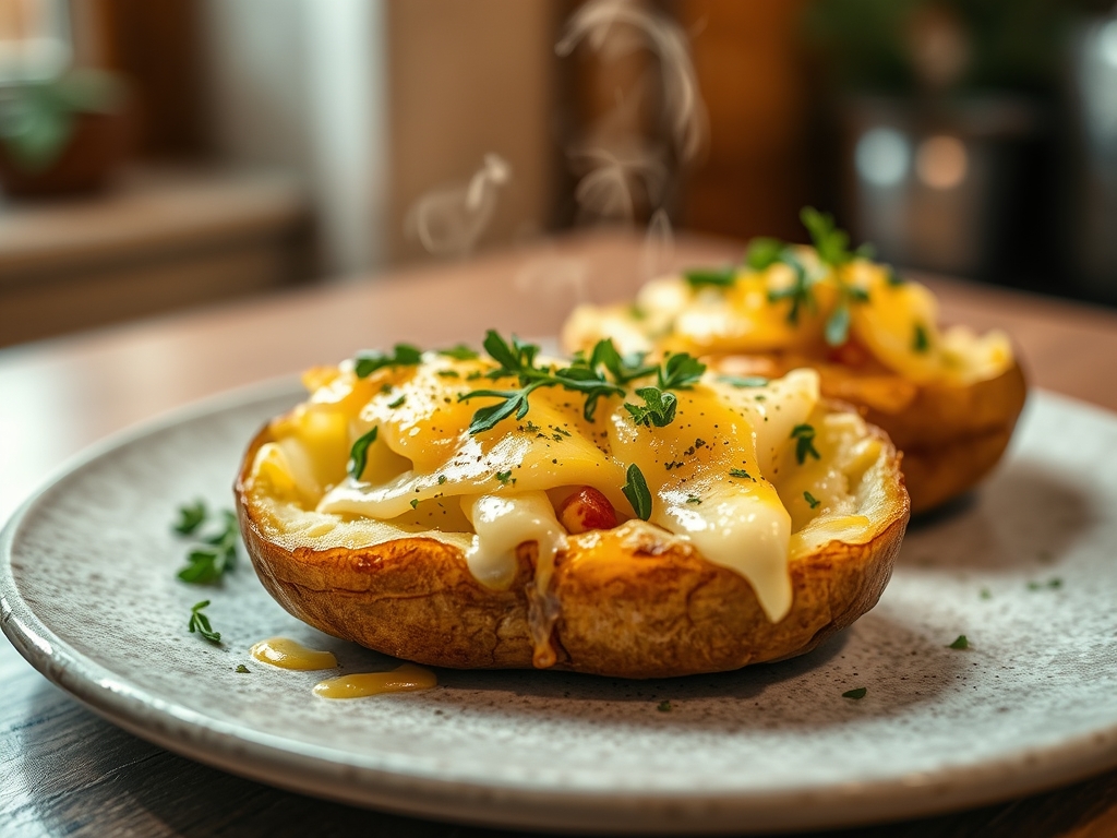 baked potato recipes with cheese