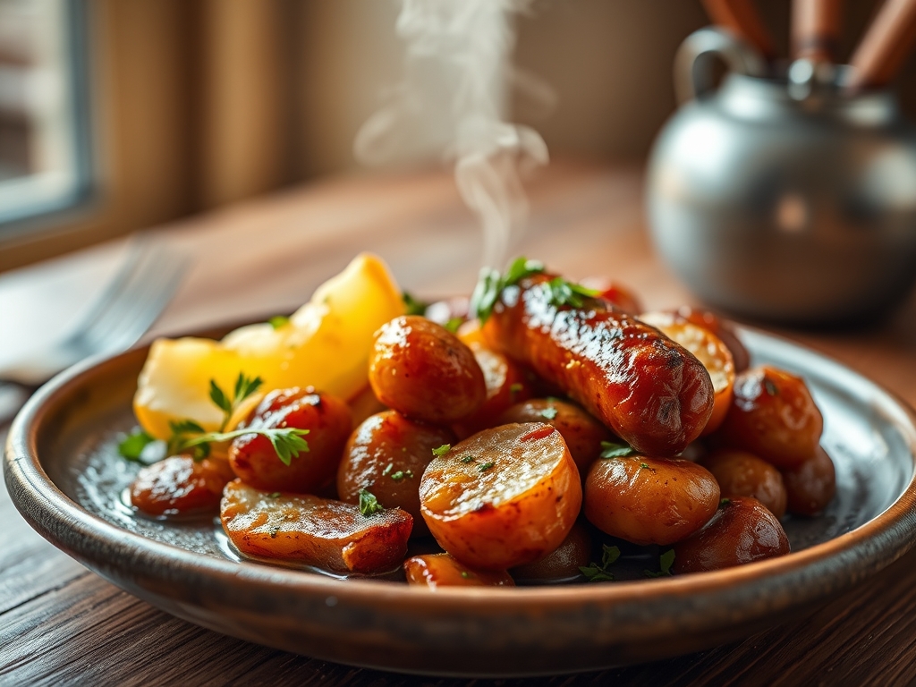 sausage and potato recipes for dinner